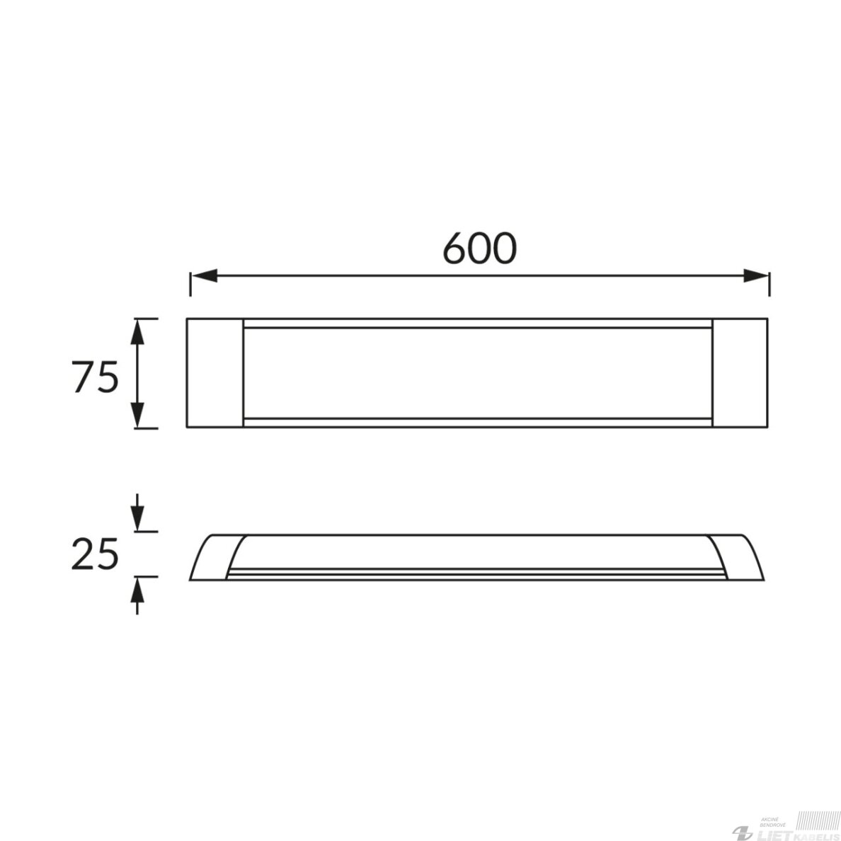 LED šviestuvas FLATER, 120W, 4000K, 2040m, su jungikliu, IP42, Struhm 2 LED šviestuvas FLATER, 120W, 4000K, 2040m, su jungikliu, IP42, Struhm 2