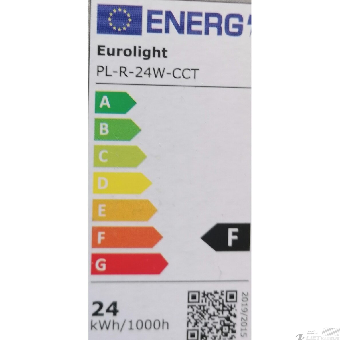 LED šviestuvas Granada 24W, 3000K-6500K, 2400lm, pridedamas, dimeriuojamas, IP54, Eurolight 2 LED šviestuvas Granada 24W, 3000K-6500K, 2400lm, pridedamas, dimeriuojamas, IP54, Eurolight 2