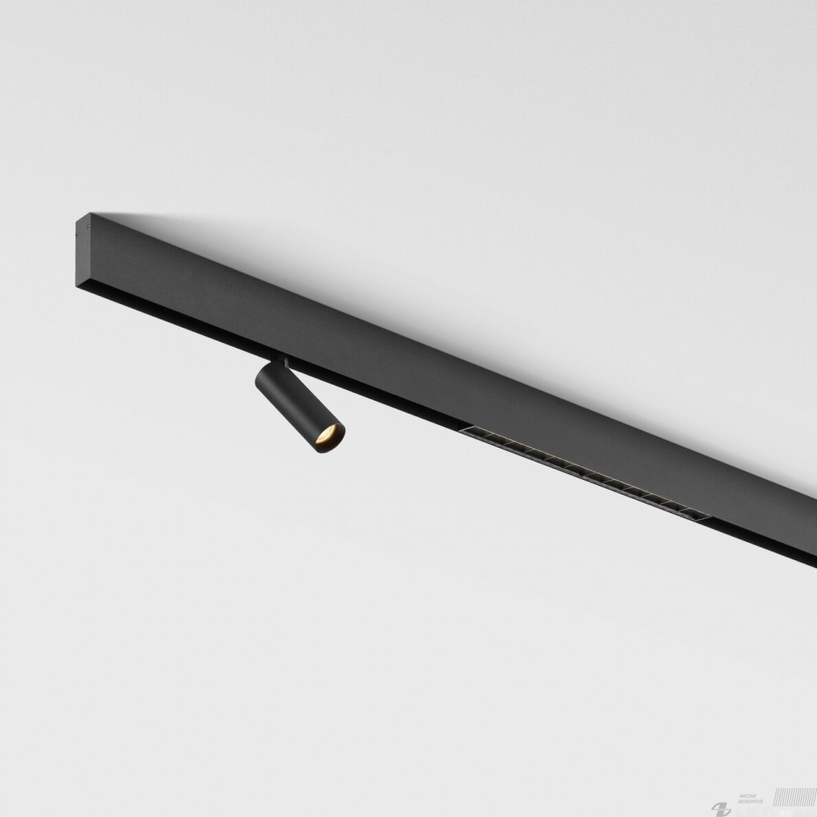 Magnetinės apšvietimo sistemos LED šviestuvas L20/GD-7, 7W, 3000K, magnetinis, SPRING 1 Magnetinės apšvietimo sistemos LED šviestuvas L20/GD-7, 7W, 3000K, magnetinis, SPRING 1