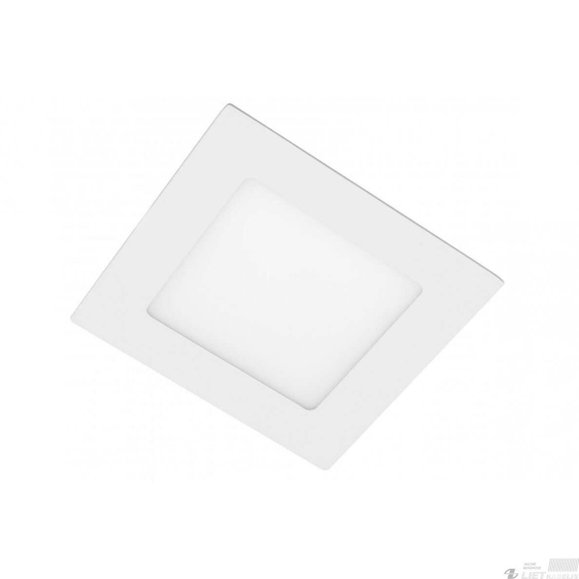 LED šviestuvas Matis plus įleidžiamas, kvadratinis 24W, 4000K, 2000LM, GTV LED šviestuvas Matis plus įleidžiamas, kvadratinis 24W, 4000K, 2000LM, GTV
