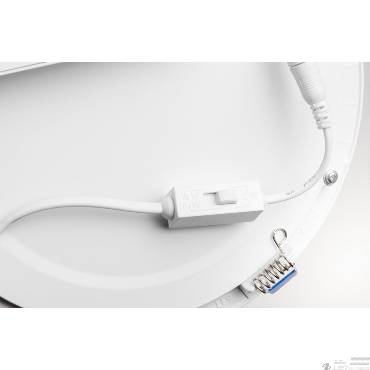 LED šviestuvas ORIS 18W, 3000-6500K, 1500lm, CCT, IP44, GTV 2