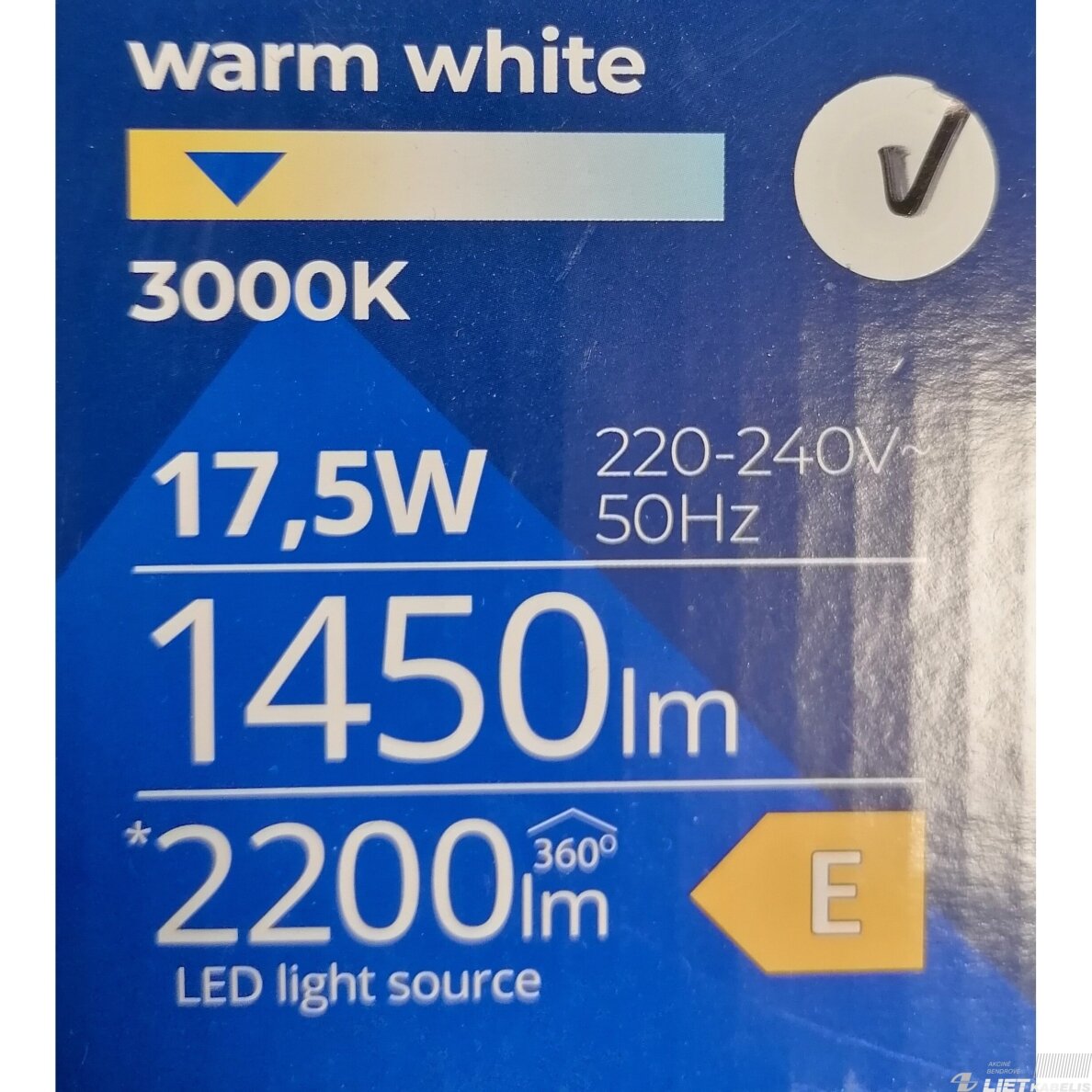 LED šviestuvas RIFA 17,5W, 3000K, 1450lm, KANLUX 4 LED šviestuvas RIFA 17,5W, 3000K, 1450lm, KANLUX 4