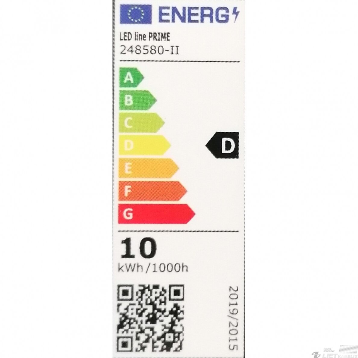 Lempa LED 10W, GU10, 1400lm, 4000K, keramikinė, LEDline 1 Lempa LED 10W, GU10, 1400lm, 4000K, keramikinė, LEDline 1