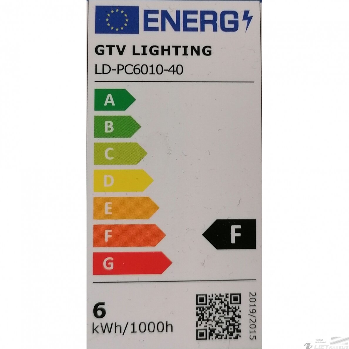 Lempa LED 5,6W, GU10, 4000K, 410lm, GTV 2 Lempa LED 5,6W, GU10, 4000K, 410lm, GTV 2