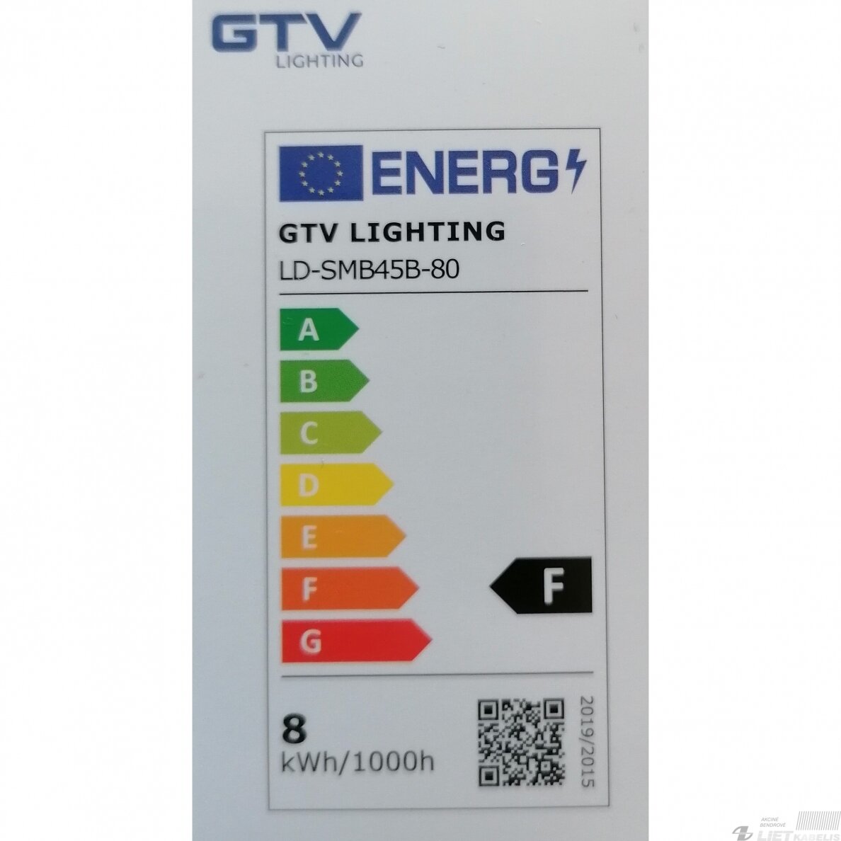 Lempa LED  8W, E14, 3000K, 700lm, burbuliukas, GTV 1