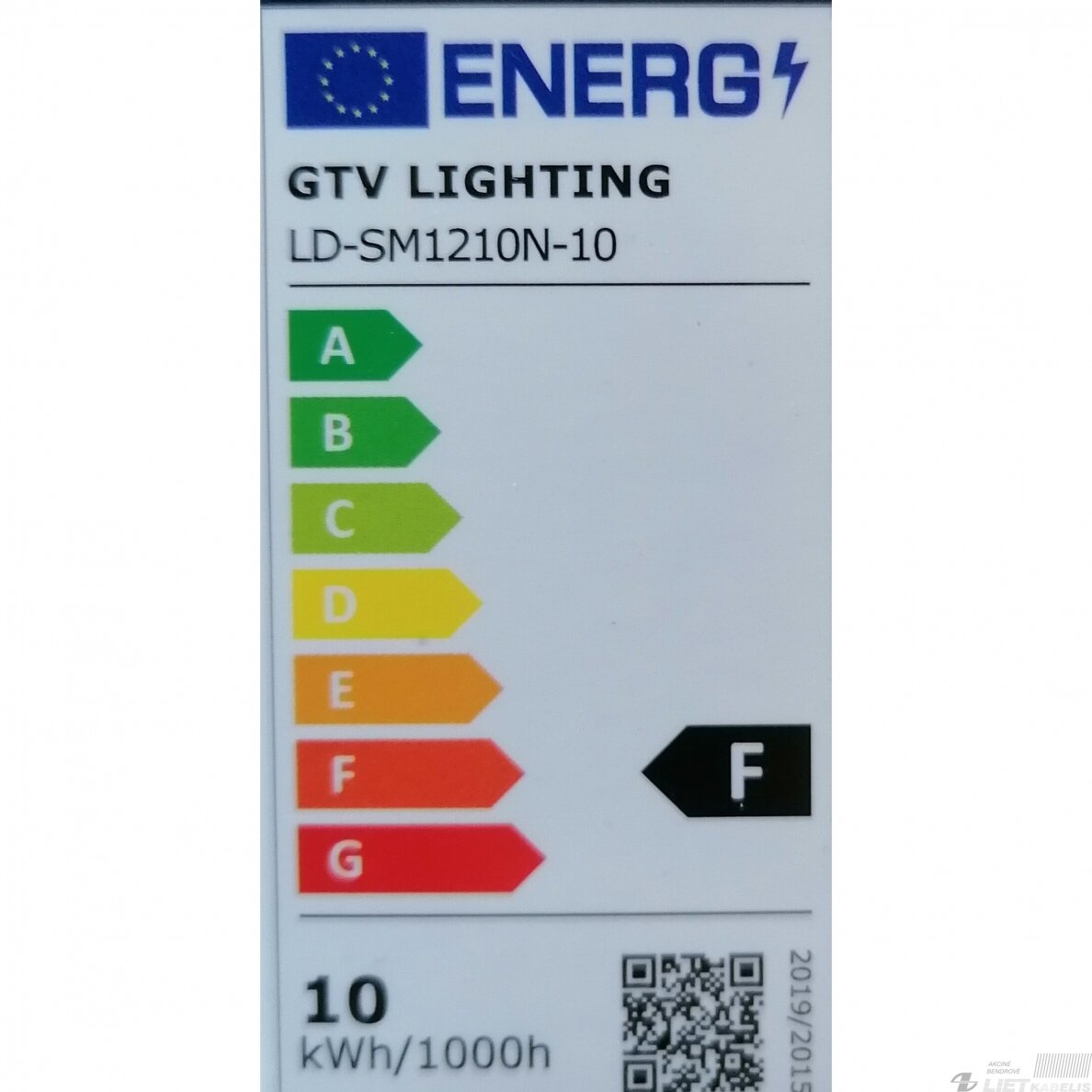 Lempa LED 9,1W, GU10, 4000K, 230V, GTV 2