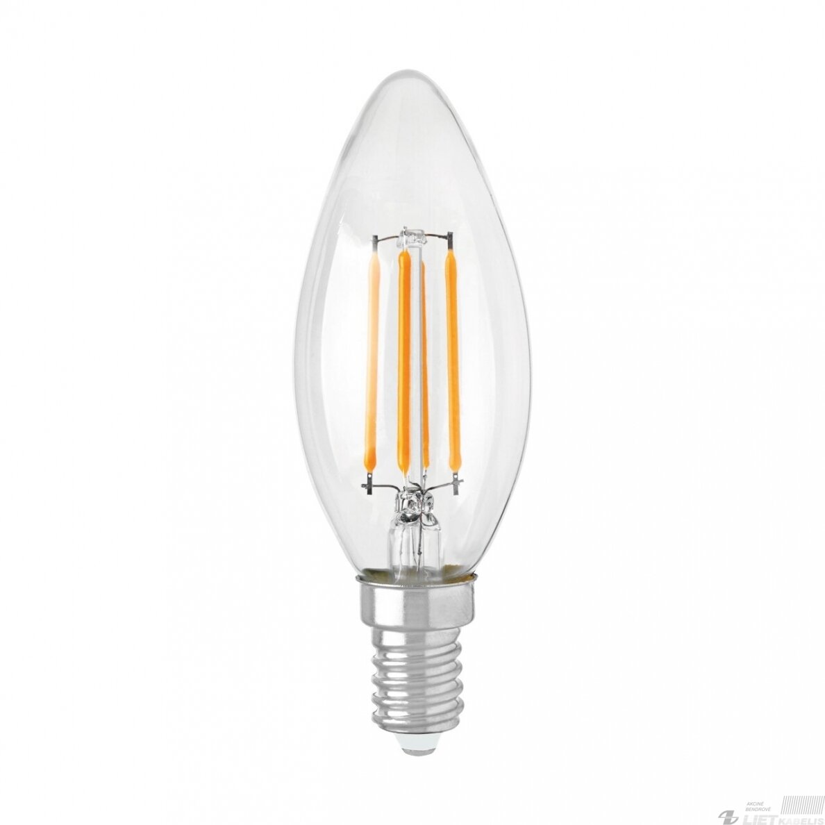 LED lempa filamentinė VELA 6W, E14, 2700K, 730LM, Struhm LED lempa filamentinė VELA 6W, E14, 2700K, 730LM, Struhm
