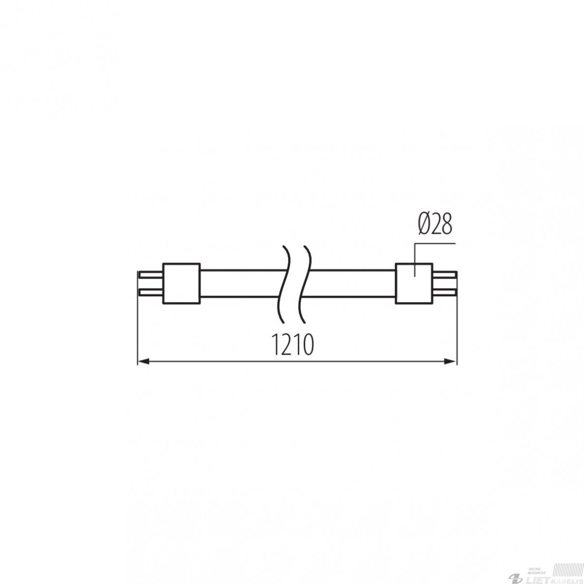 LED lempa GLASS T8, 18W, 4000K, 2520 lm, 230V, 1.2m, Kanlux 1 LED lempa GLASS T8, 18W, 4000K, 2520 lm, 230V, 1.2m, Kanlux 1
