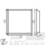 LED panelė BLINGO 38W, 4000K,5400lm, 600x600mm, Kanlux 3 LED panelė BLINGO 38W, 4000K,5400lm, 600x600mm, Kanlux 3