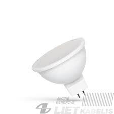Lempa LED 7W, MR16, 10-18V, 595lm, 4000K, keramikinė, LEDline Lempa LED 7W, MR16, 10-18V, 595lm, 4000K, keramikinė, LEDline