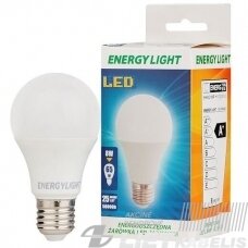 LED lempa 8W, E27, 4000K, 640lm, burbuliukas, ENERGY LIGHT