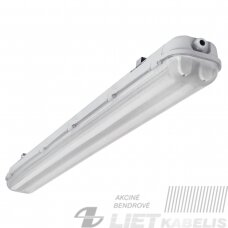 LED šviestuvas MAH PLUS-158-ABS/PC T8 2x 24W.,150cm, IP65, PC Kanlux