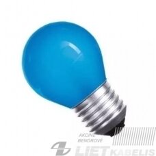 Lempa kaitrinė 60W, A55C,  E27 (mėlyna)
