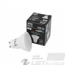 Lempa LED 7W, GU10, 630lm, 2700K, keramikinė, LEDline