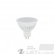 Lempa LED 7W, MR16, 595lm, 2700K, keramikinė, LEDline