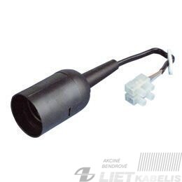 Lempos laikiklis LRD-20J E27 remonto darbams, balta/juodas, Liregus