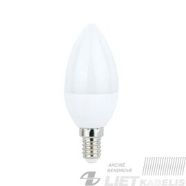 Lempa LED 9W, E14, 3000K,  žvakės formos, Spector light