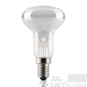 Lempa reflektorinė 100W, R80, E27 Lempa reflektorinė 100W, R80, E27