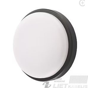 LED šviestuvas 15W, 4000K, 1200Lm, virštinkinis apvalus juodas, IP54, SPECTOR Light LED šviestuvas 15W, 4000K, 1200Lm, virštinkinis apvalus juodas, IP54, SPECTOR Light