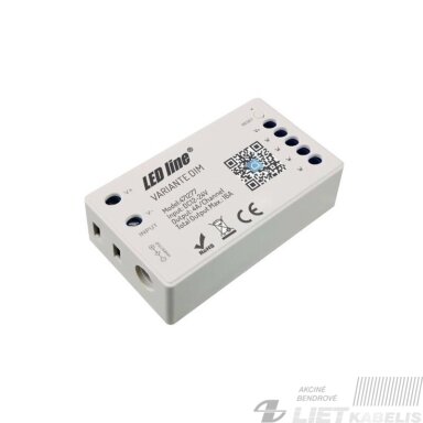 LED apšvietimo valdiklis 471277 12/24V 4A dimeriuojamas, Wi-Fi, LED Line LED apšvietimo valdiklis 471277 12/24V 4A dimeriuojamas, Wi-Fi, LED Line