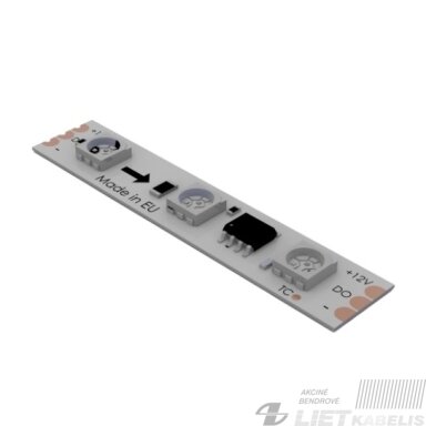 LED juosta 12Vdc, 12W/m, 60LED/m, RGB IC WS2811 skaitmeninė, IP20, AKTO PREMIUM LED juosta 12Vdc, 12W/m, 60LED/m, RGB IC WS2811 skaitmeninė, IP20, AKTO PREMIUM