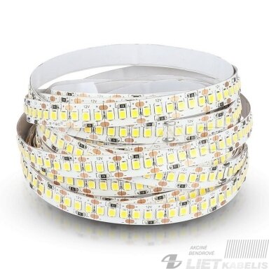 LED juosta 24V, 14.4W/m, 3000K, IP20, PLIUS AKTO