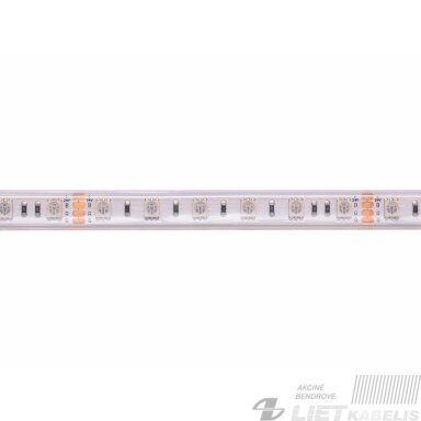 LED juosta 24V 14.4W/m hermetiška IP67, RGB, AKTO LED juosta 24V 14.4W/m hermetiška IP67, RGB, AKTO