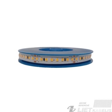 LED juosta, 5m ritė 24V 20W/m, IP20, 2700K, 175lm/W, aukšto efektyvumo, Bridgelux SMD LED juosta, 5m ritė 24V 20W/m, IP20, 2700K, 175lm/W, aukšto efektyvumo, Bridgelux SMD