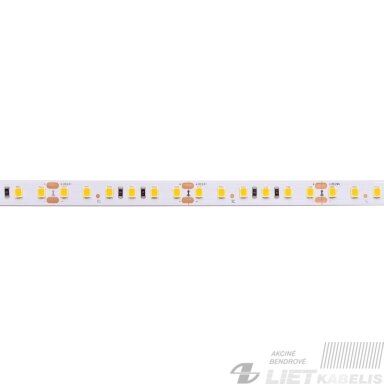 LED juosta, 5m ritė, 24V 9.6W/m nehermetiška IP20 šiltai balta 2700K 120LED/m LED juosta, 5m ritė, 24V 9.6W/m nehermetiška IP20 šiltai balta 2700K 120LED/m