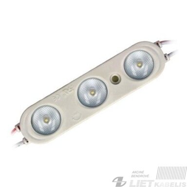LED  juostos modulis 2,5W, 6500K, 12Vdc, 170°, IP65, LEDline