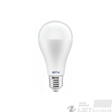 LED lempa 20W, E27, 4000K, 2400Lm, GTV