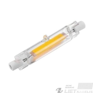 LED lempa 5W,  4000K, 500Lm,  R7s, 78mm, GTV