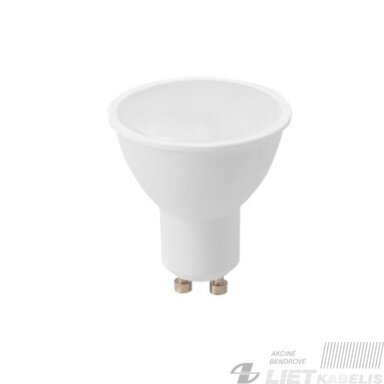 LED lempa 6W, 3000K, 570lm, GU10, NORDUS LED lempa 6W, 3000K, 570lm, GU10, NORDUS