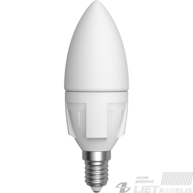 LED lempa 6W, E14, 3000K, 540LM, dimeriuojama, SKYLIGHTING