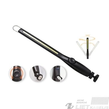 LED nešiojamas šviestuvas 10W, 7000K, 580lm,  IP44, Spector Light
