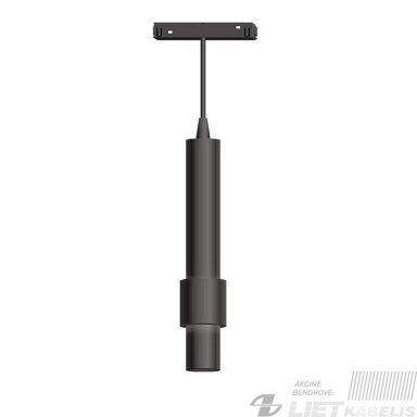 Magnetinės apšvietimo sistemos LED pakabinamas šviestuvas PS-5 5W 3000K, juodas, SPRING Magnetinės apšvietimo sistemos LED pakabinamas šviestuvas PS-5 5W 3000K, juodas, SPRING