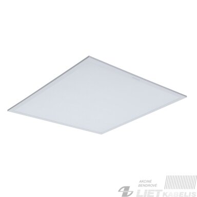 LED panelė 36W,  4000K, 3400Lm, 600x600mm, Nectex
