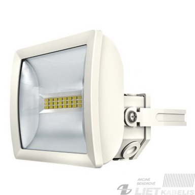 LED prožektorius 10W, 4000K 750Lm IP55,baltas, Theben