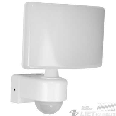 LED prožektorius 30W, 4000K, 2200Lm, su judesio davikliu IP65, ORNO LED prožektorius 30W, 4000K, 2200Lm, su judesio davikliu IP65, ORNO