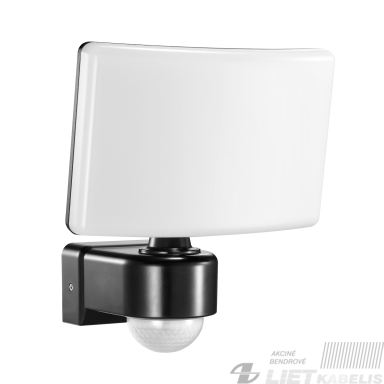 LED prožektorius 30W, 4000K, 2200Lm, su judesio davikliu juodas, IP65, Adviti LED prožektorius 30W, 4000K, 2200Lm, su judesio davikliu juodas, IP65, Adviti