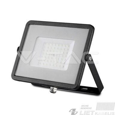 LED prožektorius 50W, 4000K, IP65, juodas, V-TAC