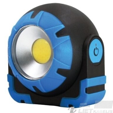 LED prožektorius 8W, 4000K, 800Lm, įkraunamas, IP54, SPECTOR LIGHT LED prožektorius 8W, 4000K, 800Lm, įkraunamas, IP54, SPECTOR LIGHT