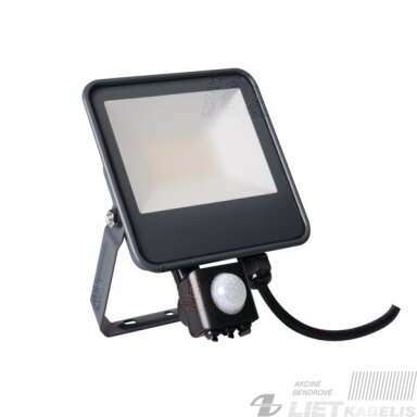 LED prožektorius IQ 10W, 4000K , 1200Lm, su judesio davikliu, IP44, KANLUX LED prožektorius IQ 10W, 4000K , 1200Lm, su judesio davikliu, IP44, KANLUX