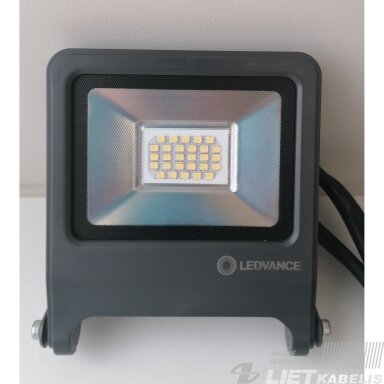 LED prožektorius (juodas) 20W, 4000K, 180°, IP65, Ledvance