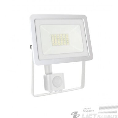 LED Prožektorius NOCTIS LUX 2 su judesio davikliu 30W, 4000K, 2650Lm, IP44, Spectrum LED Prožektorius NOCTIS LUX 2 su judesio davikliu 30W, 4000K, 2650Lm, IP44, Spectrum