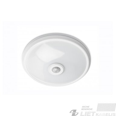 LED šviestuvas su judesio davikliu, 12W, 4000K, GTV LED šviestuvas su judesio davikliu, 12W, 4000K, GTV