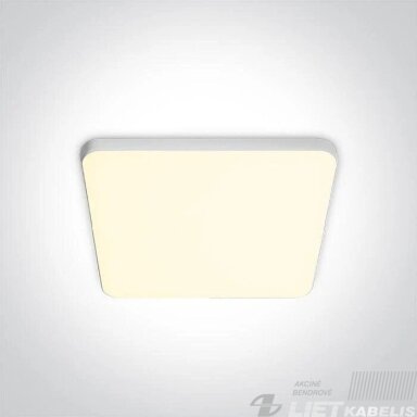LED šviestuvas 14W, 3000K, 1610Lm, įleidžiamas, kvadratinis, One Light LED šviestuvas 14W, 3000K, 1610Lm, įleidžiamas, kvadratinis, One Light