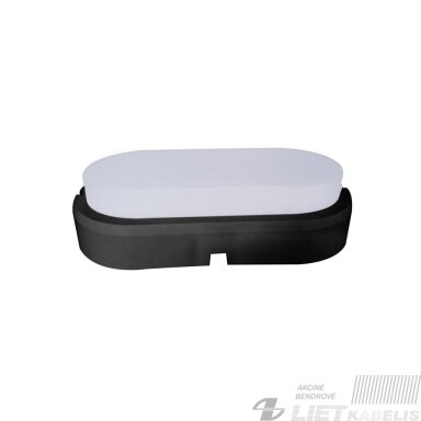 LED šviestuvas 15W, 4000K, 1200Lm, ovalus, IP54, VOLTENO LED šviestuvas 15W, 4000K, 1200Lm, ovalus, IP54, VOLTENO