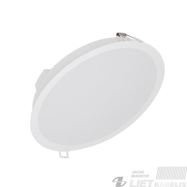 LED šviestuvas 24W, 4000K, 2400LM, polinkinis, apvalus, Ledvance