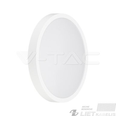 LED šviestuvas 24W, 4000K, 2500lm, IP44, V-TAC